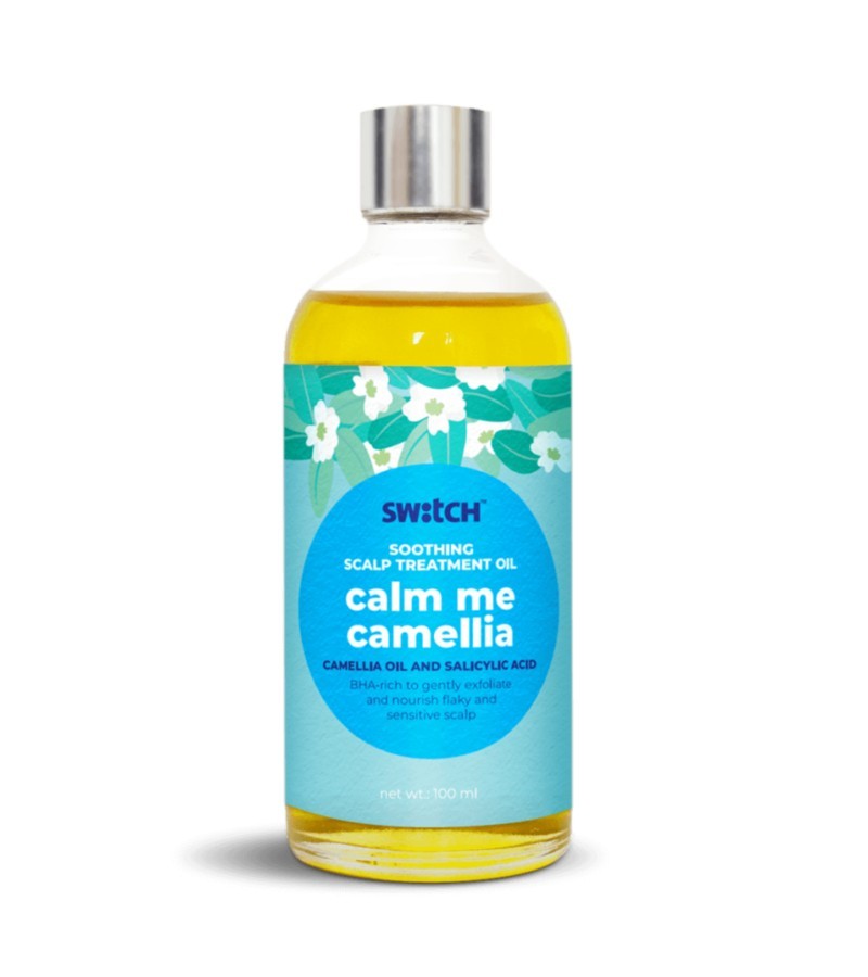 The Switch Fix + hair oil + serum + Calm Me Camellia Scalp Treatment Oil + 100g + buy
