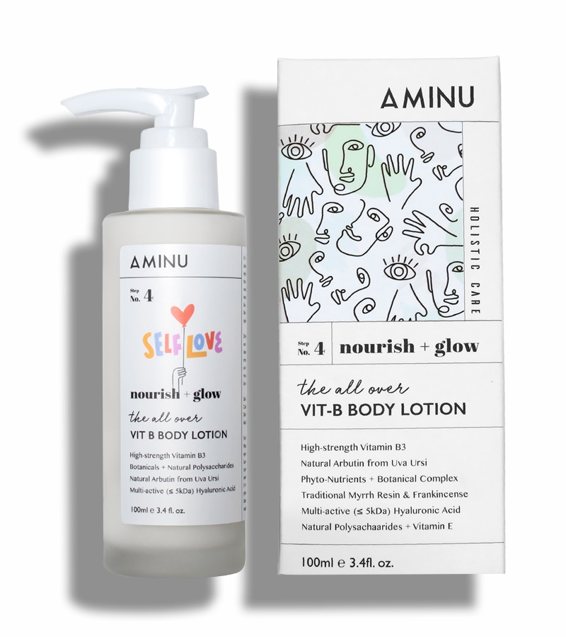 Aminu Skincare + body butters + creams + The All Over - Vit B Body Lotion + 100ml + online