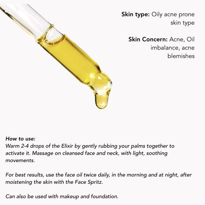RAS Luxury Oils + face oils + Luminous Skin Clearing Face Elixir + 15 ml + online
