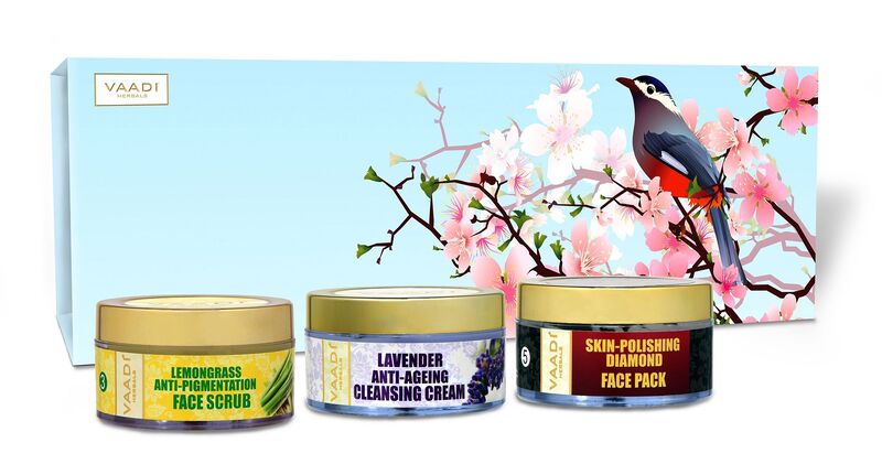 Vaadi Herbals + Gift Sets + Exotic Radiance Skin Care Herbal Gift Set + 170g + buy