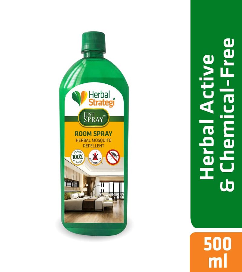 Herbal Strategi + insect repellents + Mosquito Repellent Room Spray + 500 ml + shop