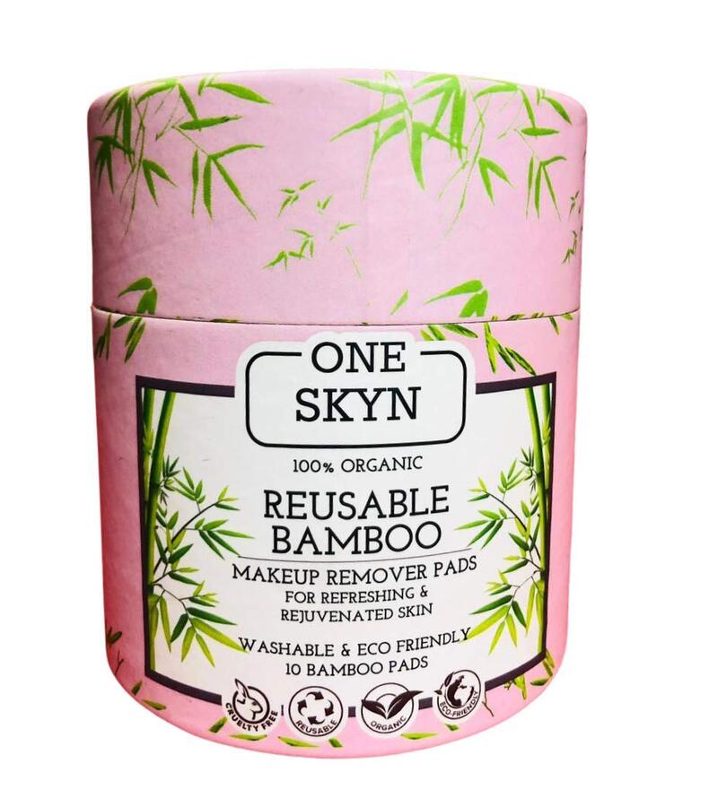 One Skyn + makeup remover + Original - Bamboo Reusable Makeup Removing Pads + Pack of 10 + buy