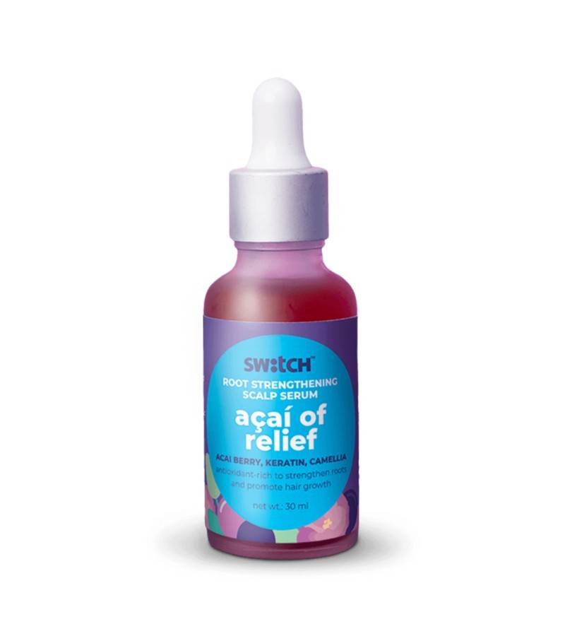 The Switch Fix + hair oil + serum + Acai of Relief Scalp Serum + 30g + buy