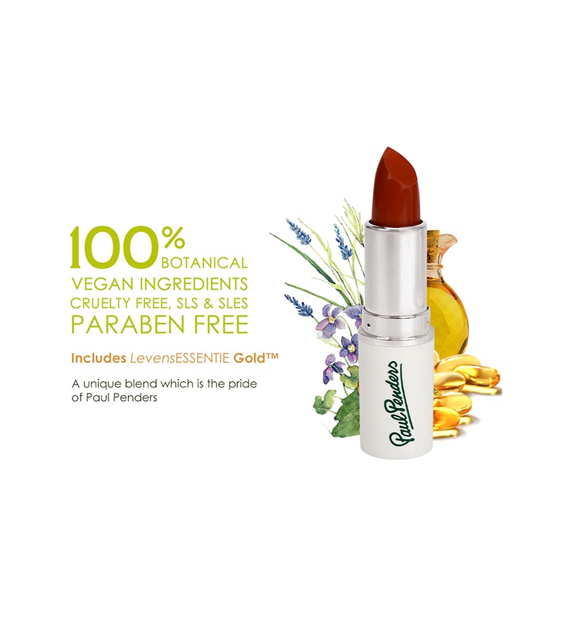 Paul Penders + lips + Handmade Cream Lipstick + Cinnabar + deal