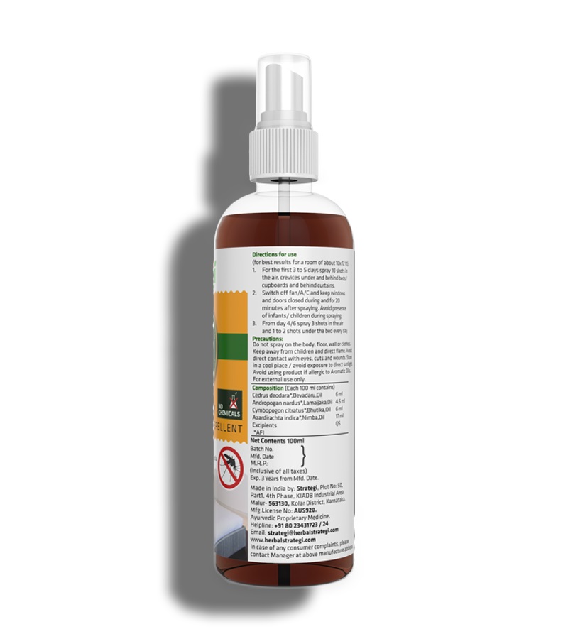 Herbal Strategi + insect repellents + Herbal Mosquito Hamper + 290ml + shop