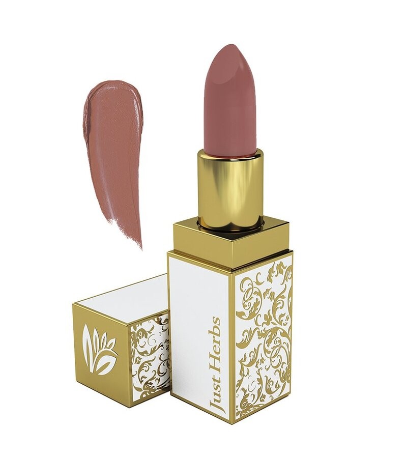 Just Herbs + lips + Herb Enriched Ayurvedic Lipstick + Peachy Coral + buy