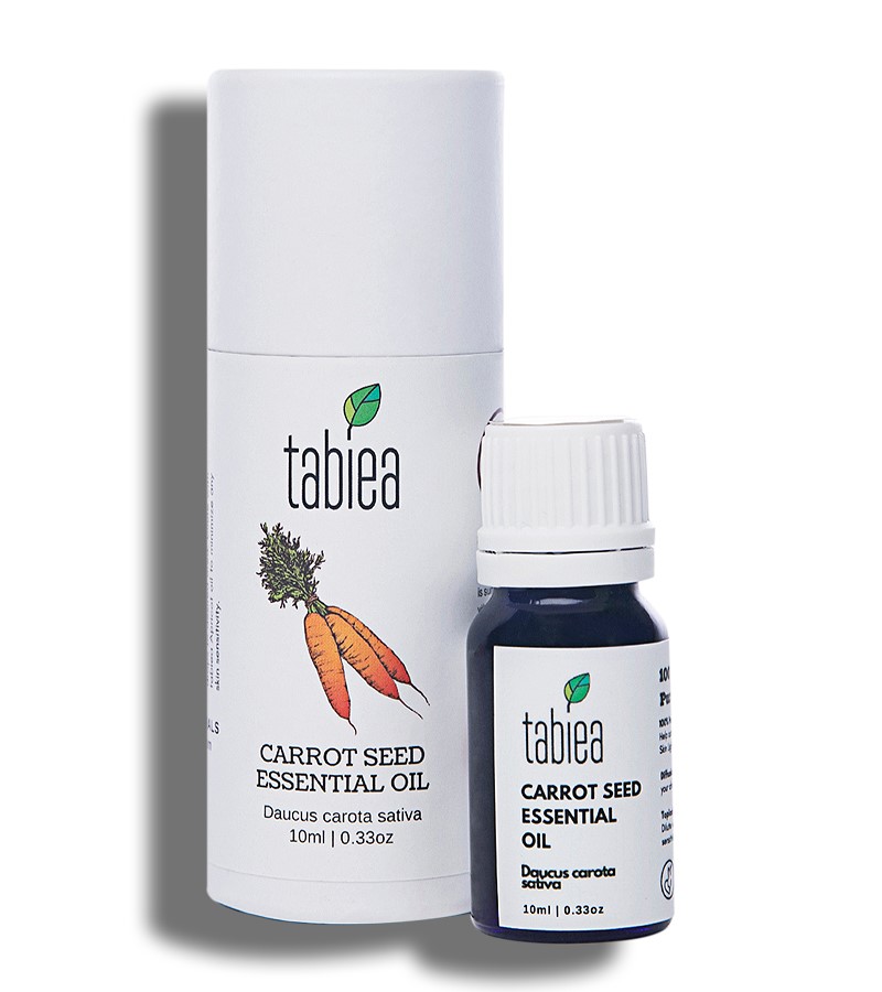 Tabiea + essential oils + Carrot Seed  Essential Oil Organic + 10 ml + shop