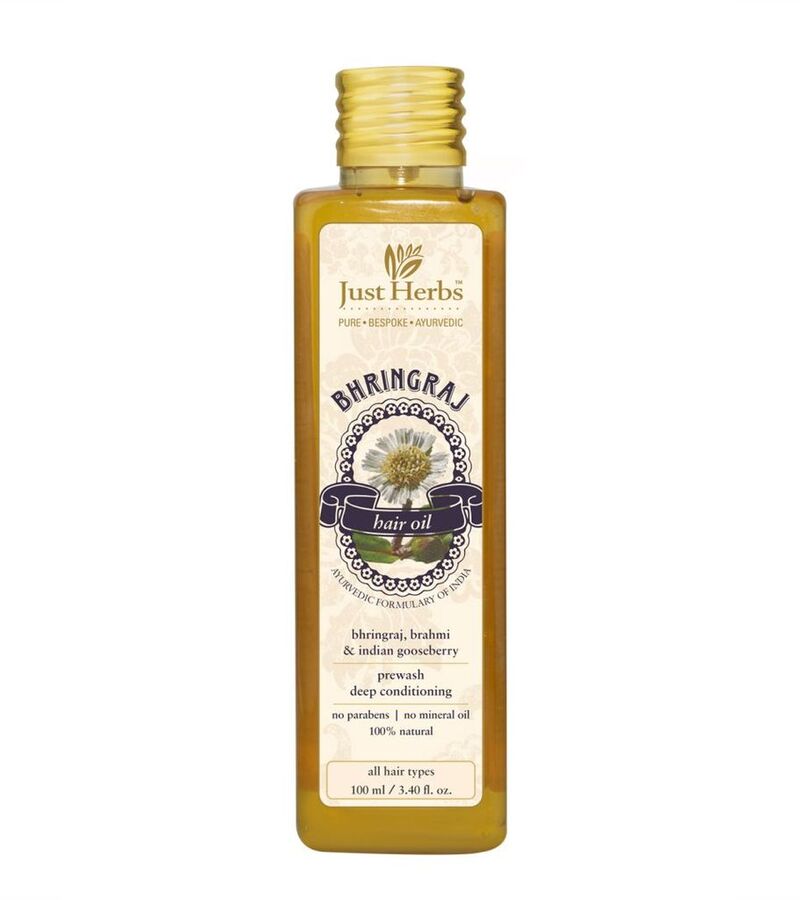 Just Herbs + hair oil + serum + Bhringraj Tail + 100 ml + buy