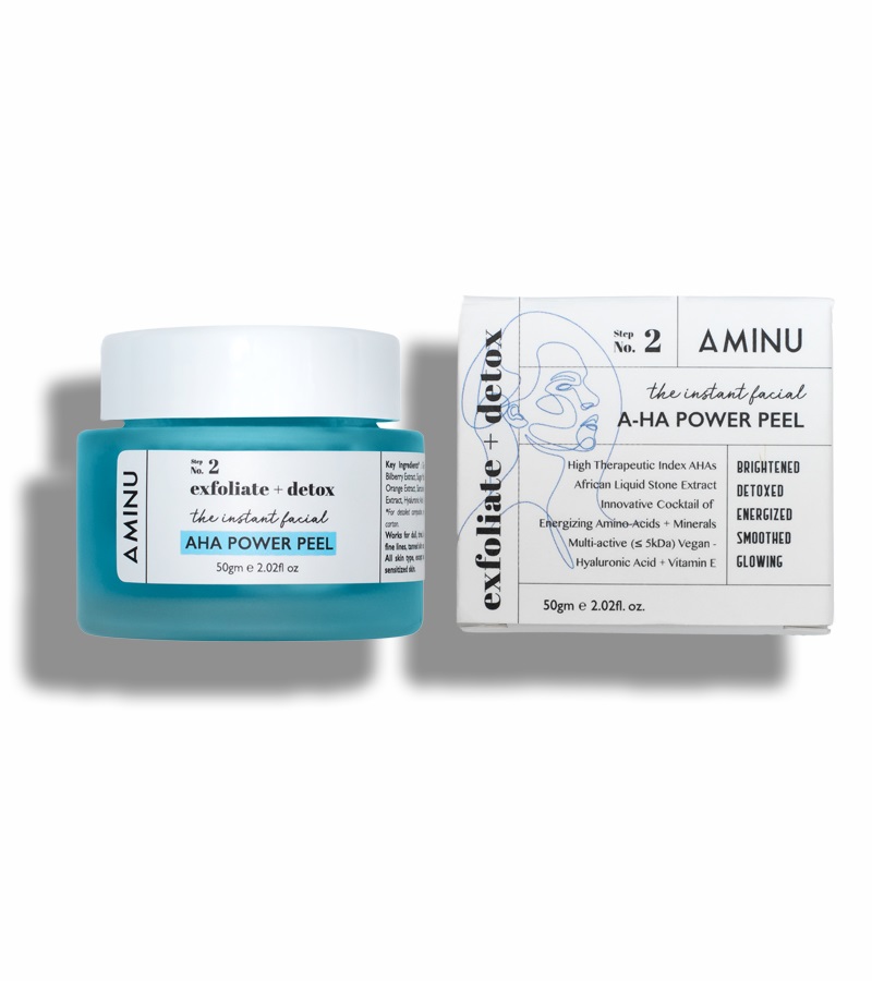 Aminu Skincare + peels & masks + The Instant Facial - AHA Power Peel + 50gm + online