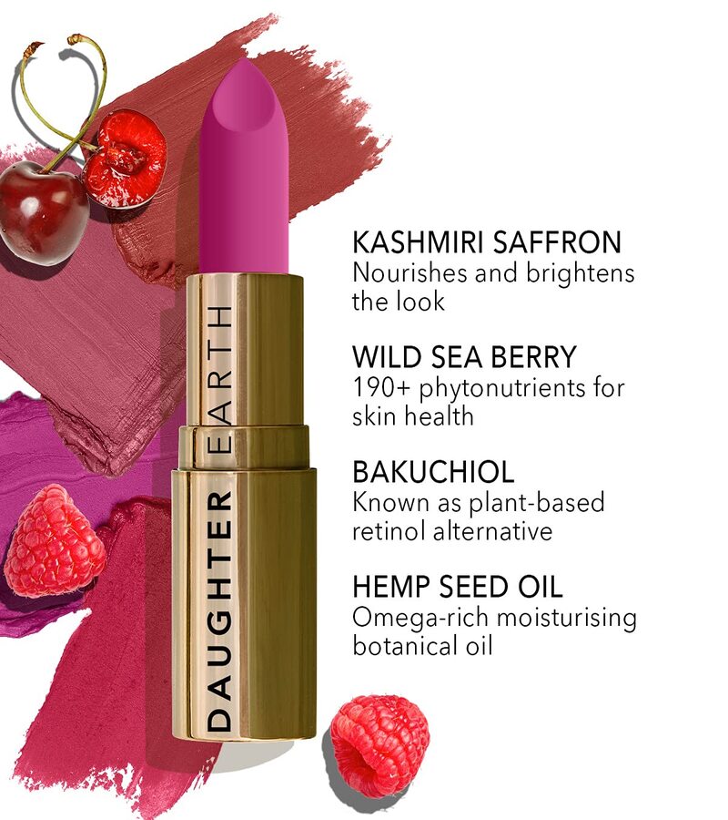 Daughter Earth + lips + Phytonutrient Lipstick + Dreamy Lilac + online