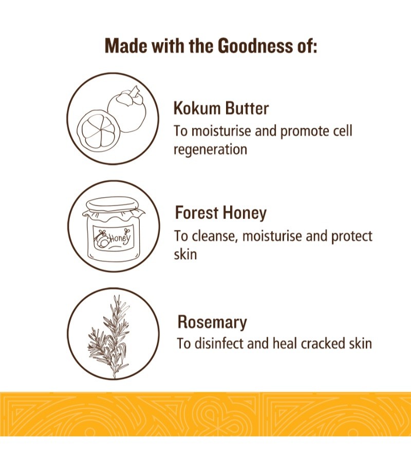Soultree + body butters + creams + Hand & Foot Cream - Kokum & Honey with Mountain Rosemary + 100 gm + online