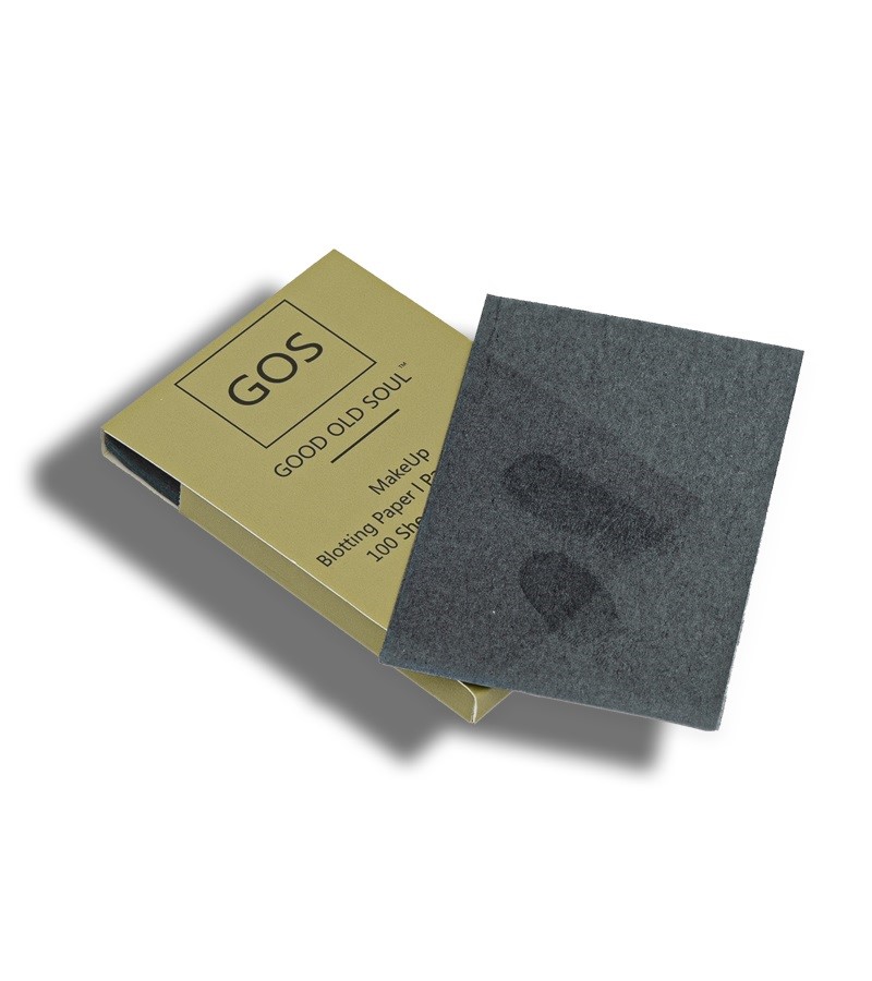 Good Old Soul + cleansers + Makeup Charcoal Oil Absorbing Blotting Paper - 100 Sheets +  + discount