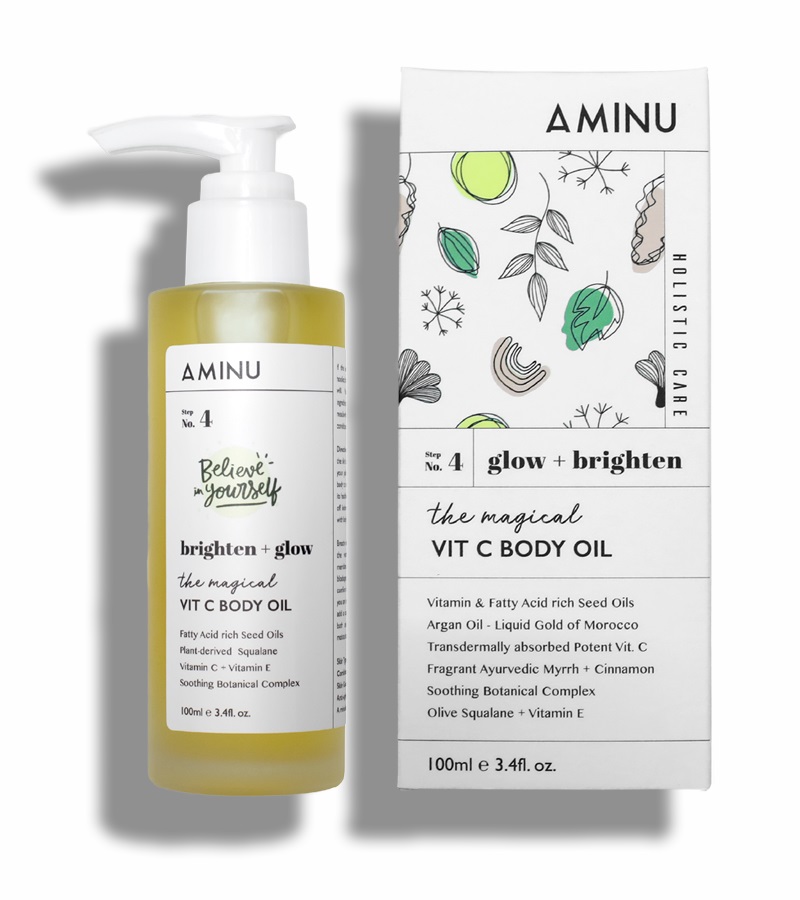 Aminu Skincare + body oils + The Magical - Vit C Body Oil + 100ml + online