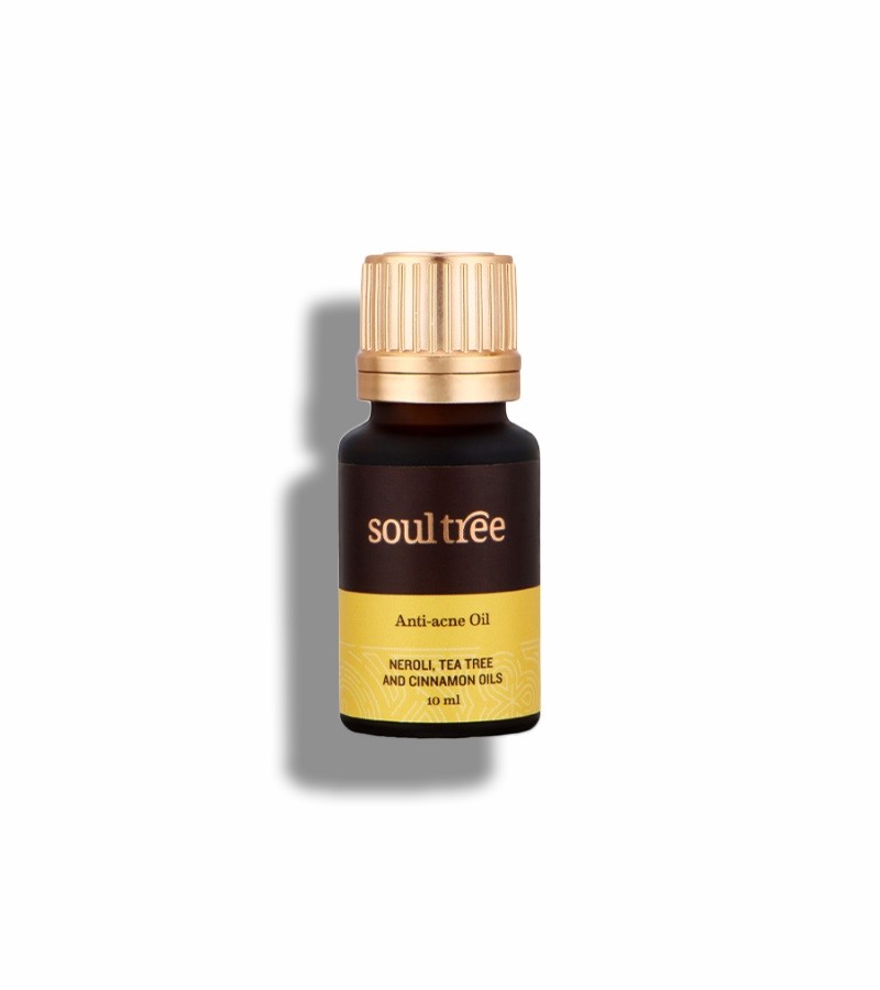 Soultree + face oils + Anti-Acne Oil with Neroli, Tea Tree & Cinnamon Oils + 10 ml + buy