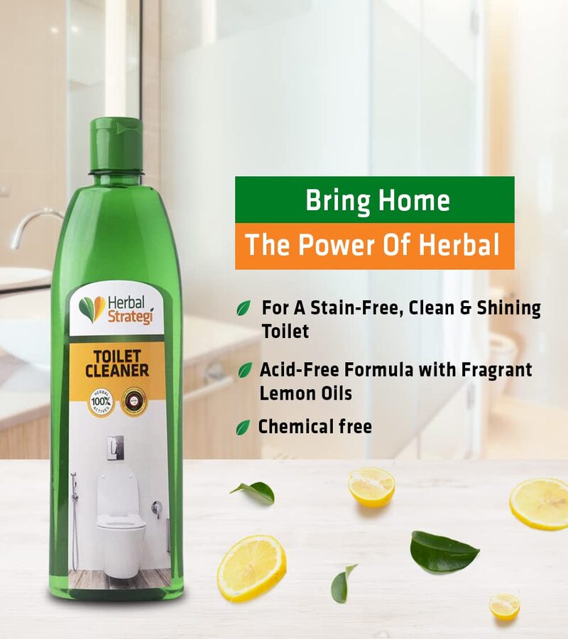 Herbal Strategi + floor + toilet cleaners + Toilet Disinfectant & Cleaner + 500ml + online