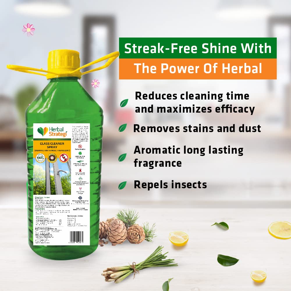 Herbal Strategi + glass cleaners + Glass Cleaner Spray + 2000 ml + online