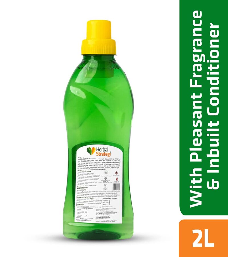 Herbal Strategi + laundry cleaners + Natural Fabric Wash + 2000 ml + shop