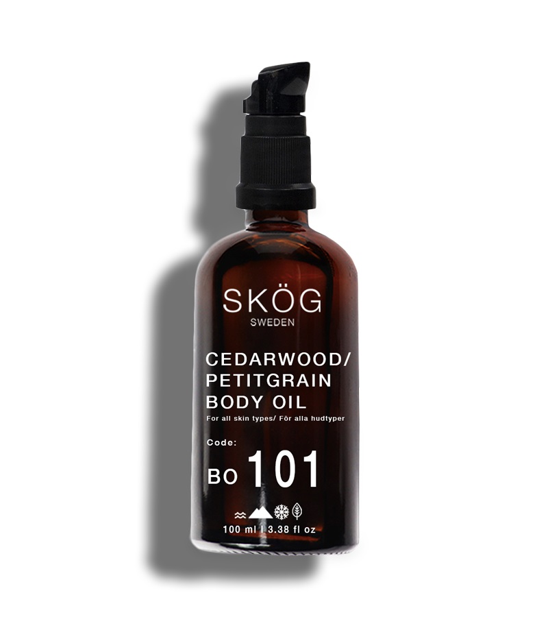 Skog + body oils + Cedarwood / Petitgrain Body Oil + 100 ml + buy