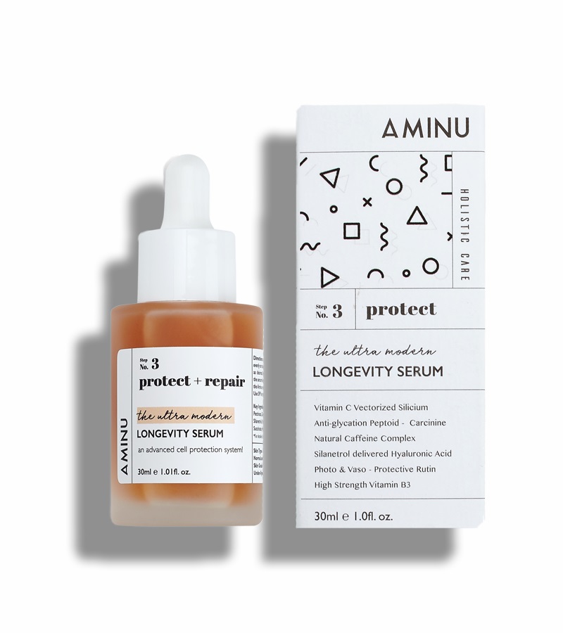 Aminu Skincare + face serums + face creams + The Ultra Modern - Longevity Serum + 30ml + discount