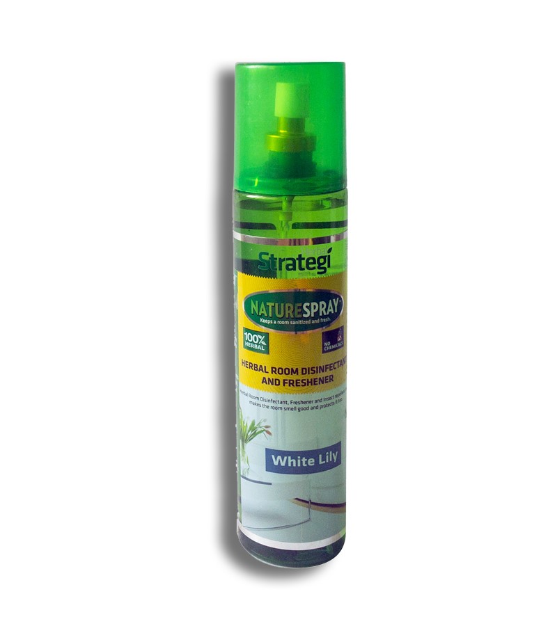 Herbal Strategi + room sprays + Room Disinfectant and Freshener - Whitelilly + 250 ml + buy
