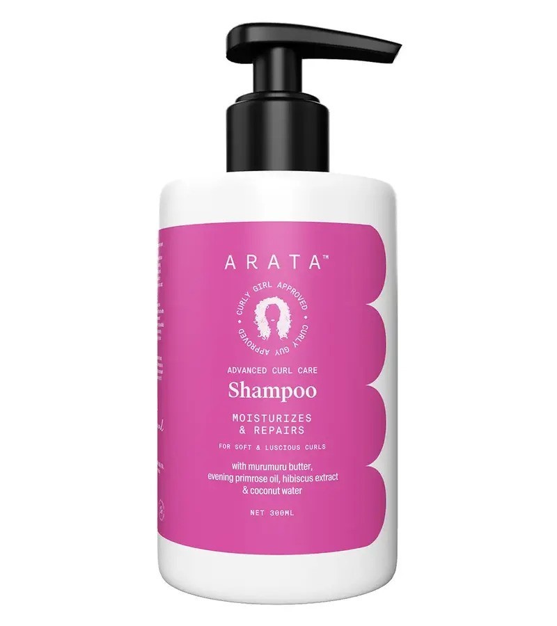 Arata + shampoo + Advanced Curl Care Detox For Moisturized, Lush Curls + 400gm + discount