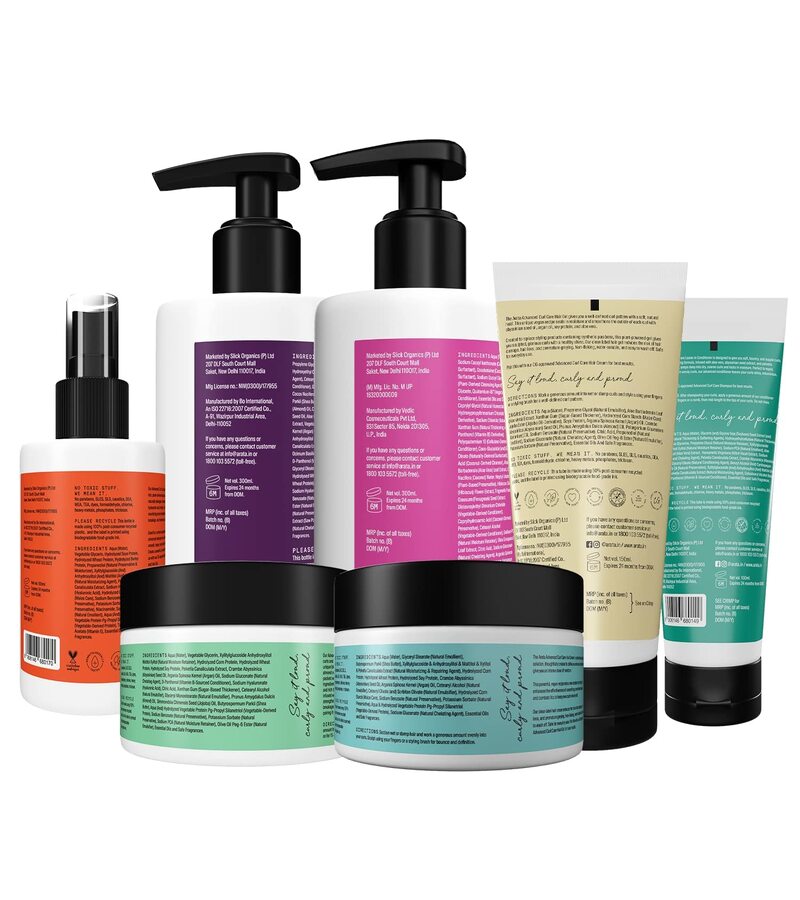 Arata + shampoo + Advanced Curl Care Complete Regime + Pack of 8 + shop