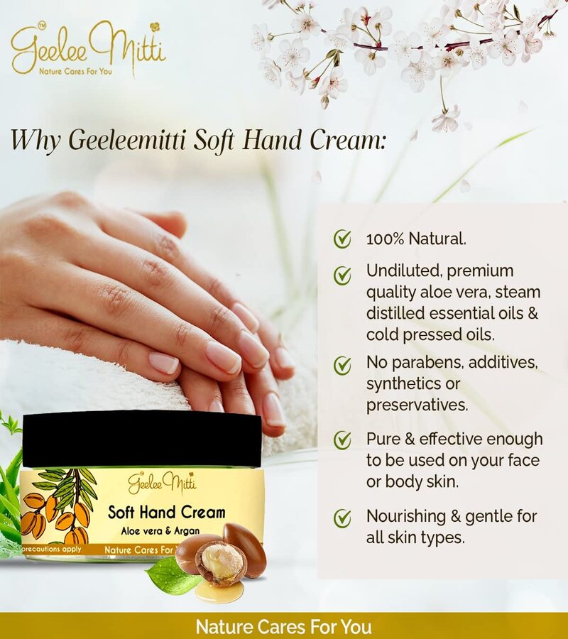 Geeleemitti + body butters + creams + Natural Soft Hands Cream + 70gm + shop