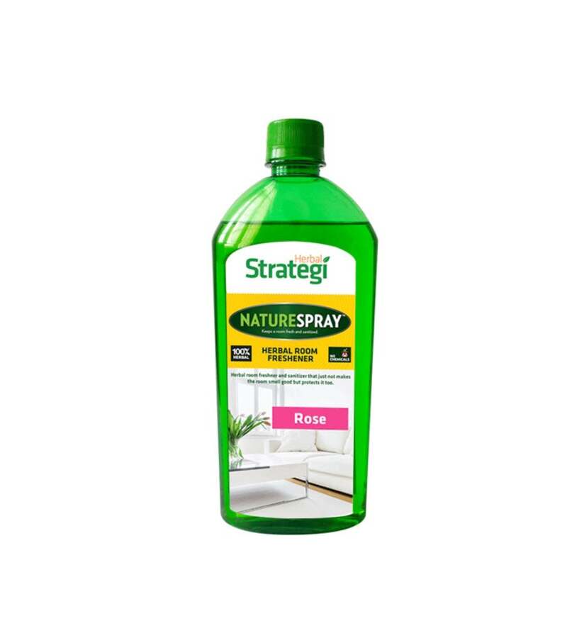 Herbal Strategi + room sprays + Room Disinfectant and Freshener - Rose + 1L + buy