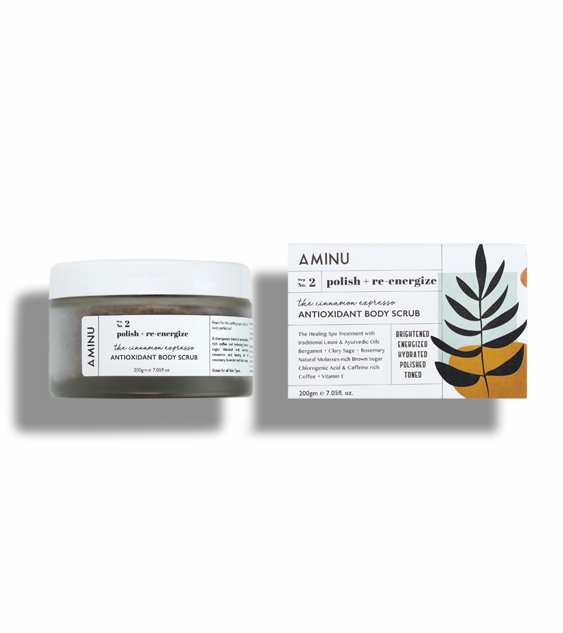 Aminu Skincare + body scrubs & exfoliants + The Cinammon Expresso - Antioxidant Body Scrub + 200gm + online