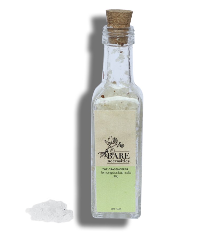 Bare Necessities + body wash + The Grasshopper Lemongrass Bath Salt + 90 gm + online
