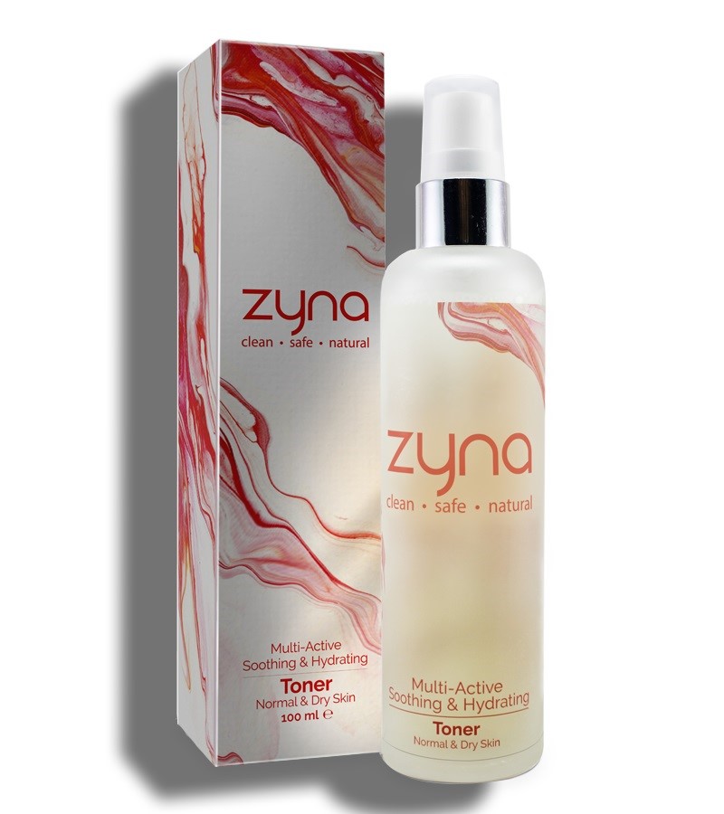 Zyna + toners + mists + Multi-Active Soothing & Hydrating Toner + 100 ml + shop