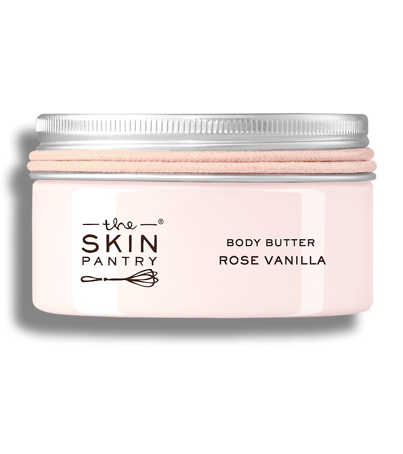 The Skin Pantry + body butters + creams + Body Butter Rose Vanilla For All Skin Types + 100 ml + buy