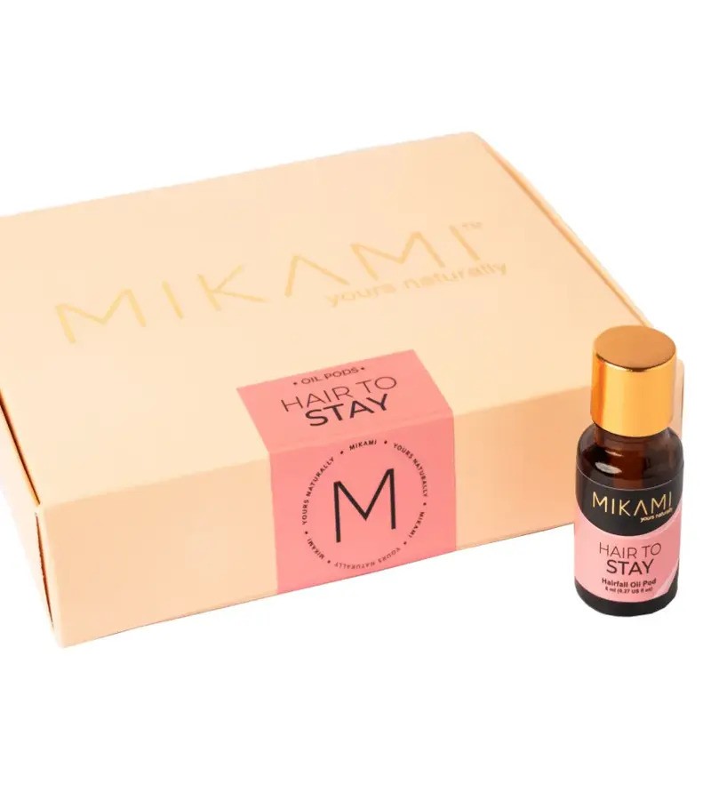 Mikami + oils + serums + Hair To Stay Hair fall Oil Pod + Pack of 3 + buy