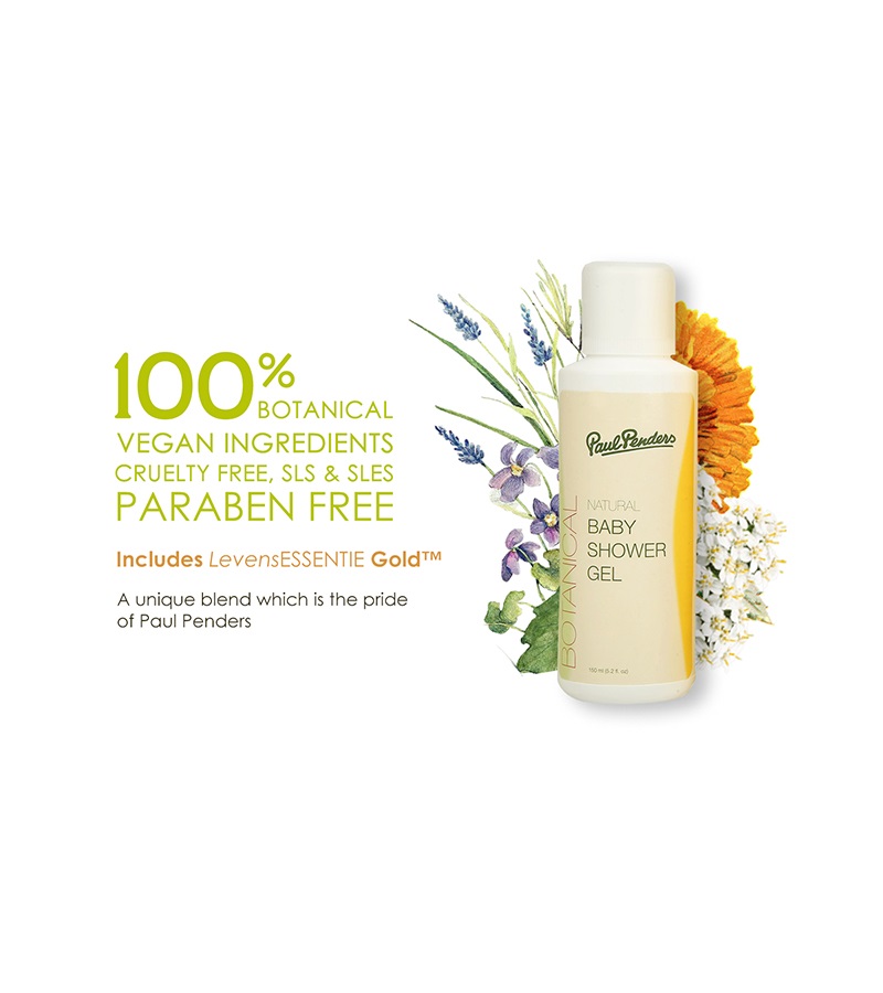 Paul Penders + baby bath & shampoo + Natural Baby Shower Gel + 150 ml + deal