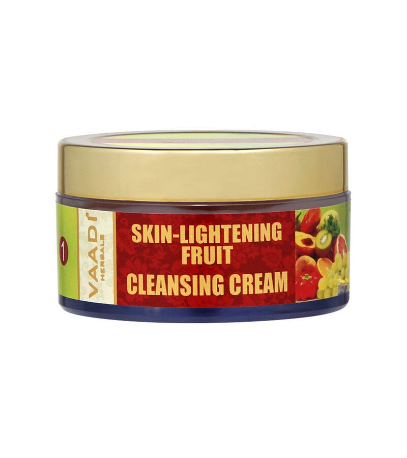 Vaadi Herbals + face serums + face creams + Skin-Lightening Fruit Cleansing Cream + 50g + buy