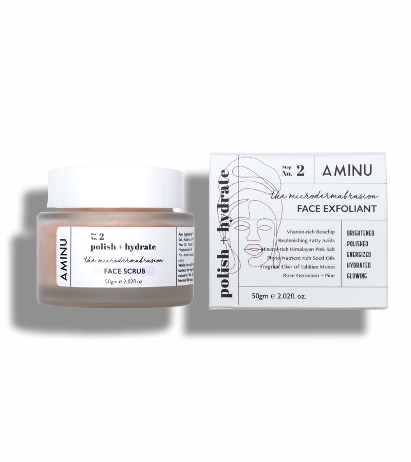 Aminu Skincare + face wash + scrubs + The Microdermabrasion Face Scrub + 50gm + online