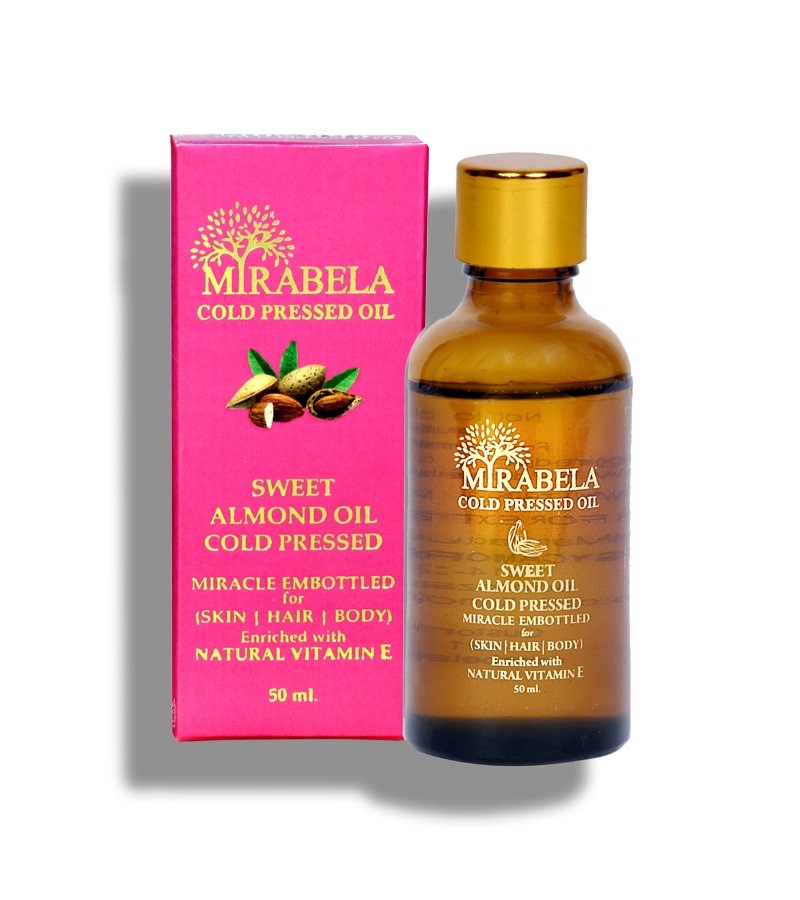 Mirabela + face oils + Sweet Almond Oil - Wood Pressed and Cold Pressed + 50 ml + buy