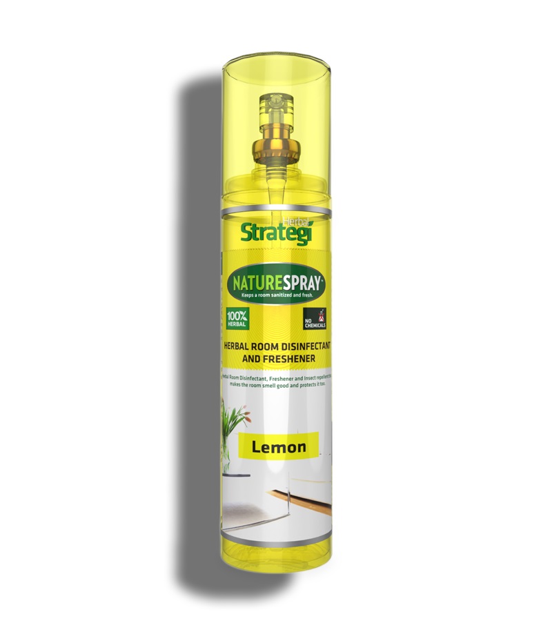 Herbal Strategi + room sprays + Room Disinfectant and Freshener - Lemon + 250 ml + buy