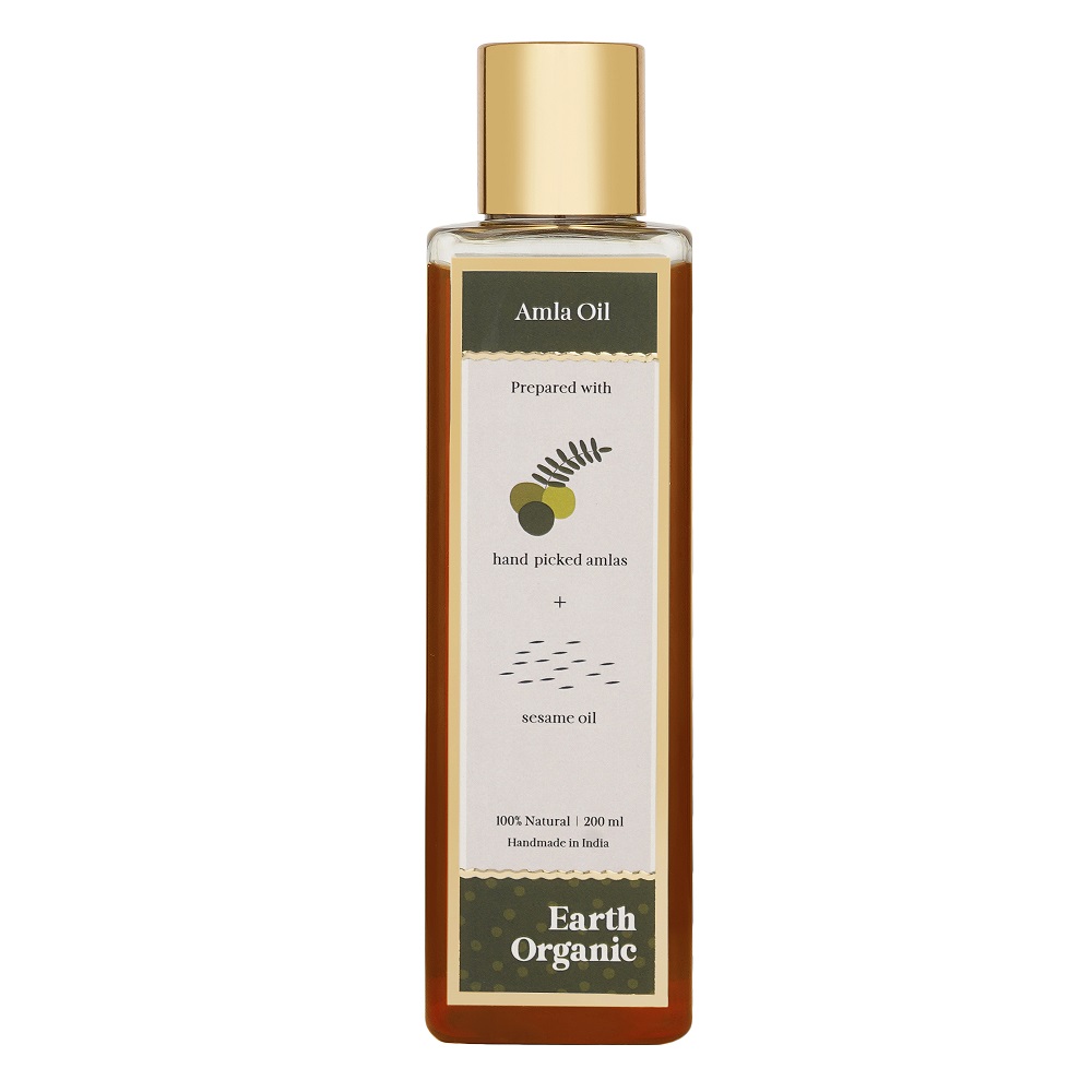 Earth Organic + hair oil + serum + Amla Oil + 200ml + buy