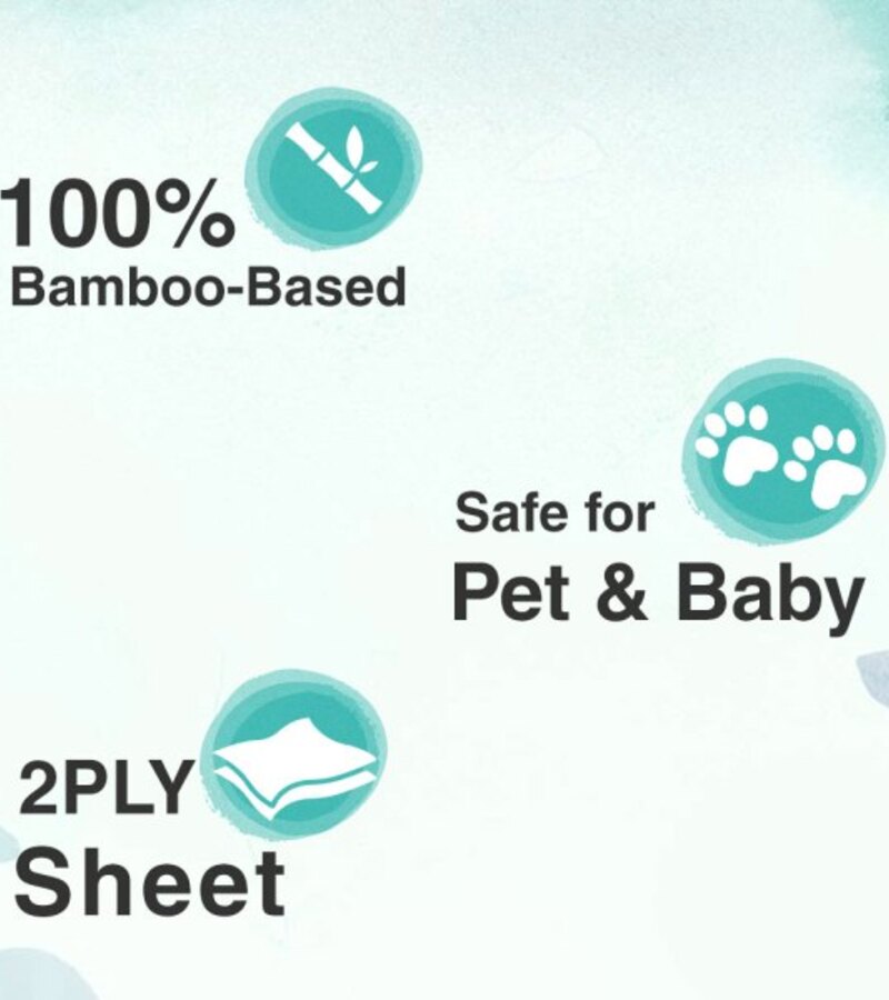 Beco + accessories + Sustainable Bamboo Facial Tissues + 100 Pieces + discount