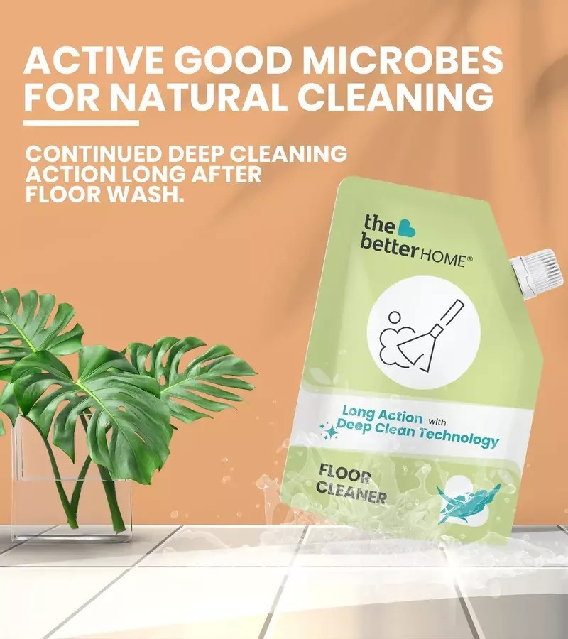 The Better Home + floor + toilet cleaners + Floor Cleaner pouch + 500ml + discount