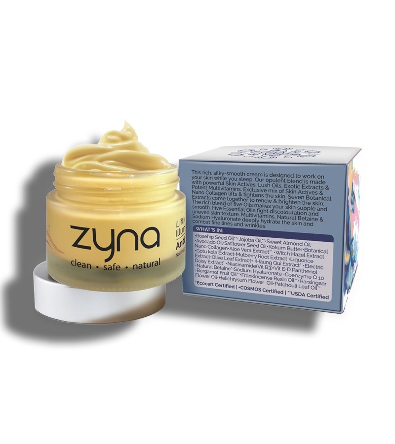 Zyna + face serums + face creams + Lifting & Illuminating Anti-aging Cream - Normal to Dry Skin + 50 ml + discount