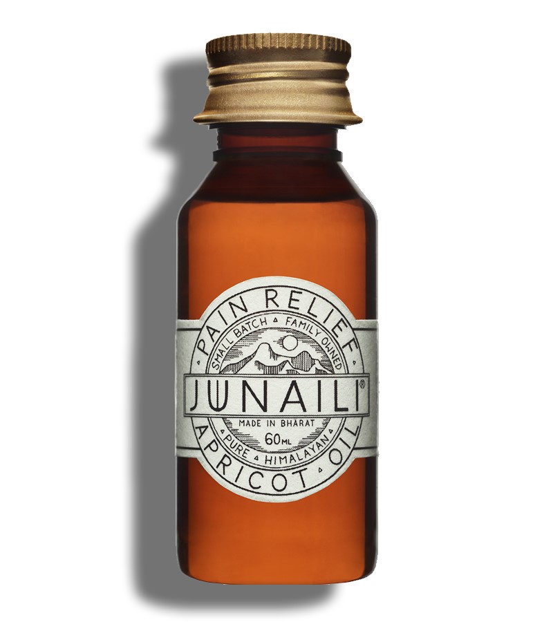 Junaili + massage oils + Pain Relief Apricot Oil + 60 ml + buy