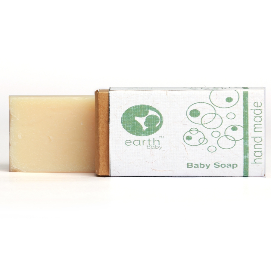 earthBaby + baby bath & shampoo + Handmade Baby Soap, for babies below 1 year, 3*100gm, Pack of 3 + 3*100g + buy
