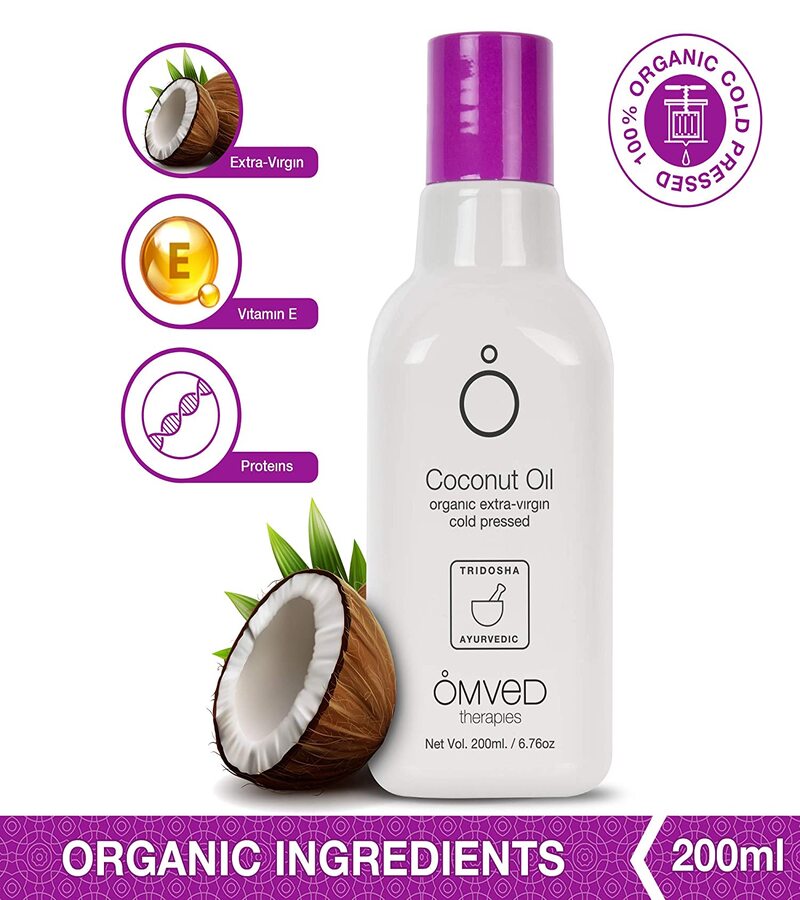 Omved + body oils + Organic Coconut Extra-Virgin Oil + 200ml + shop