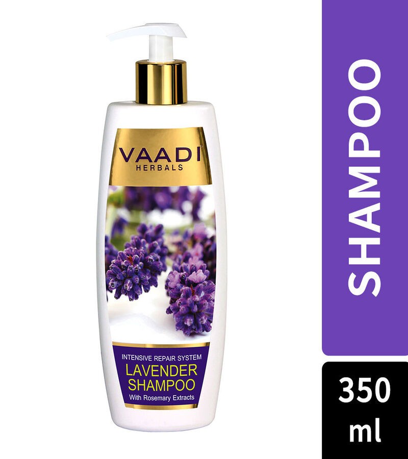 Vaadi Herbals + shampoo + Lavender Shampoo with Rosemary Extract + Pack of 2 + discount