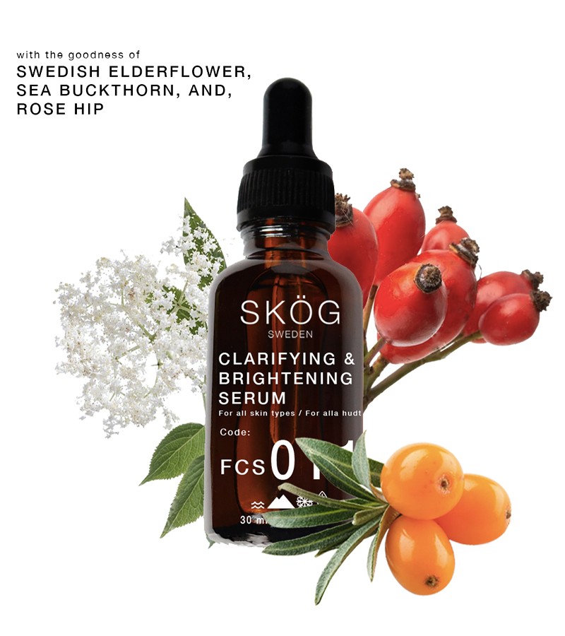 Skog + face serums + face creams + Clarifying and Brightening Serum + 30 ml + deal