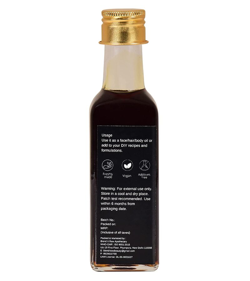 Blend It Raw Apothecary + body oils + Kalonji Carrier Oil + 100ml + shop