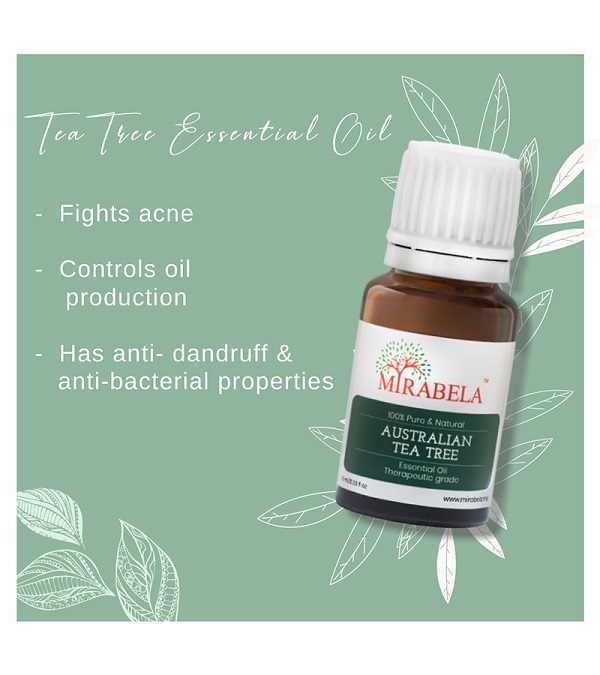 Mirabela + essential oils + Tea Tree Essential Oil + 10 ml + discount