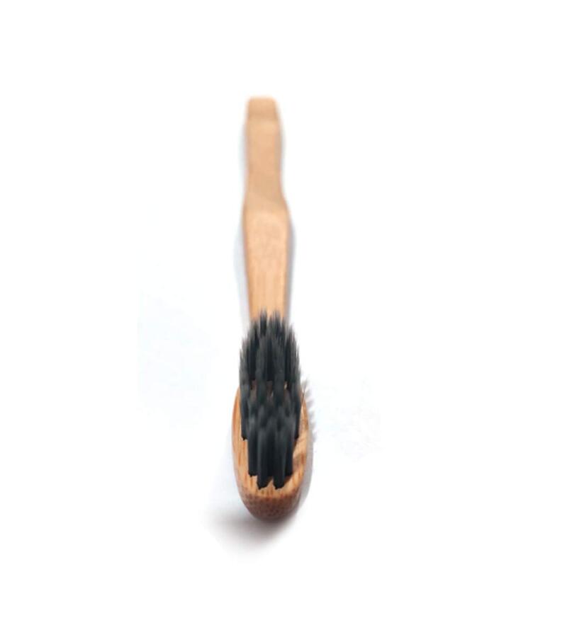 Bamboo India + tools + Bamboo Toothbrush With Soft Charcoal And Soft Natural Bristles + Pack of 4 + discount